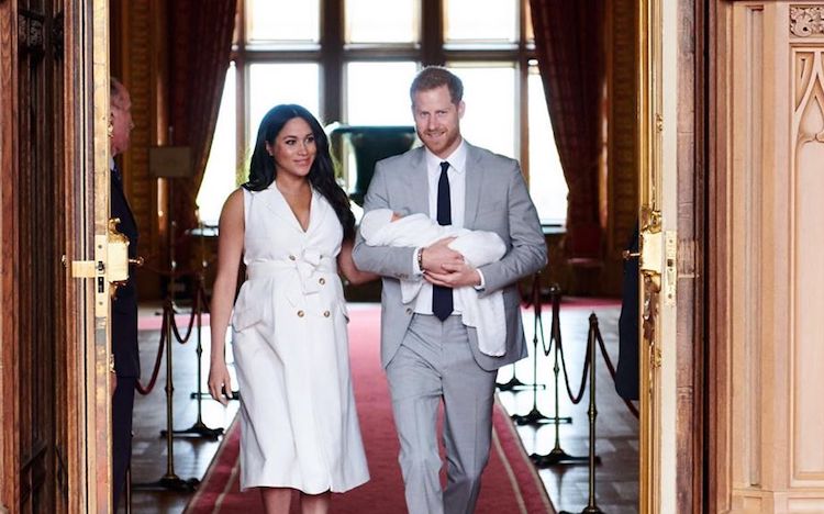 Meghan Markle and Prince Harry Share First Look at Royal Baby