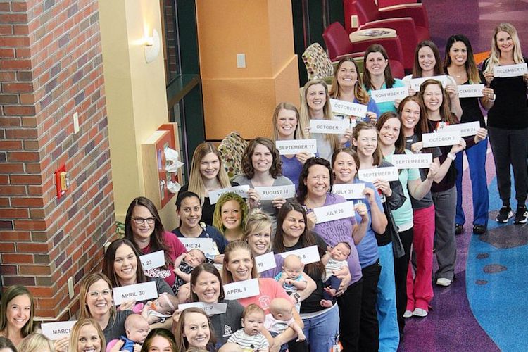 36 Nurses at This NICU Giving Birth This Year