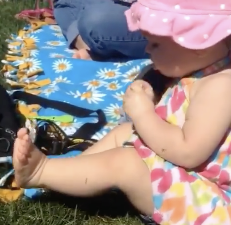 Viral Video Shows Kids Will Do Anything to Avoid Grass