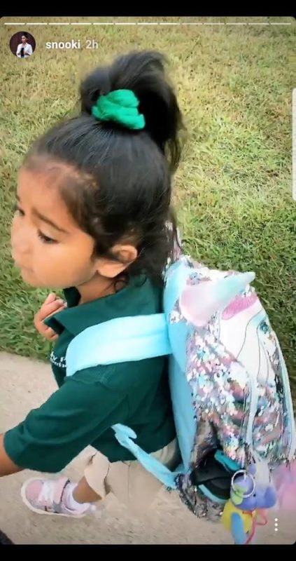 Snooki Shared the Most Adorable Photos of Her Kids' First Day of School | As kids around the country go back to school, stars are sharing their own first-day-of-school photos. Recently, Snooki shared an adorable picture of her two eldest children heading out for their big first day back.