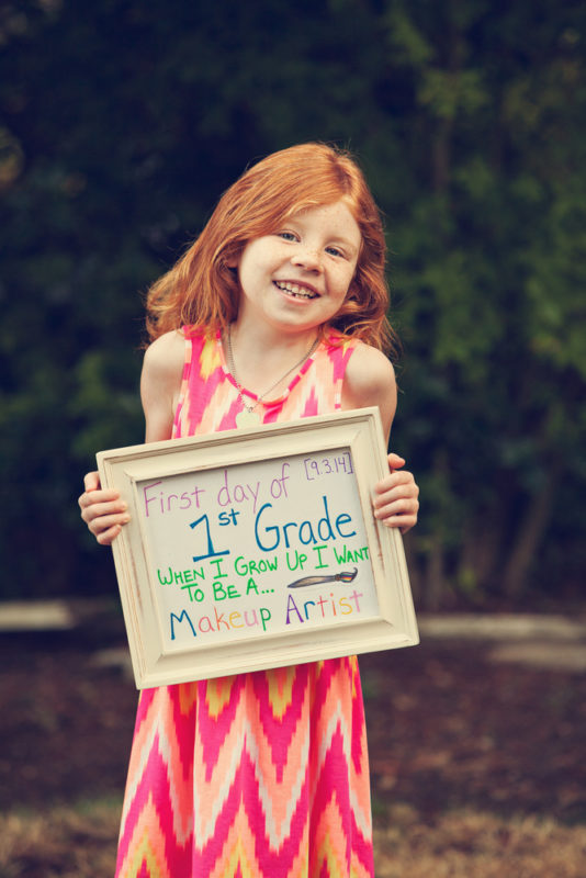 Senior citizens do their own version of back-to-school photos