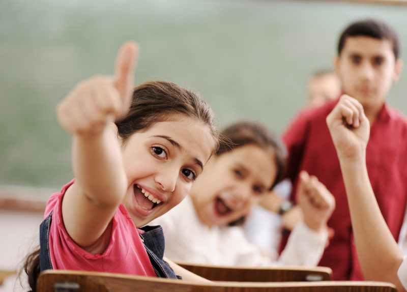 Middle School Teacher Teaches Baggage Exercise