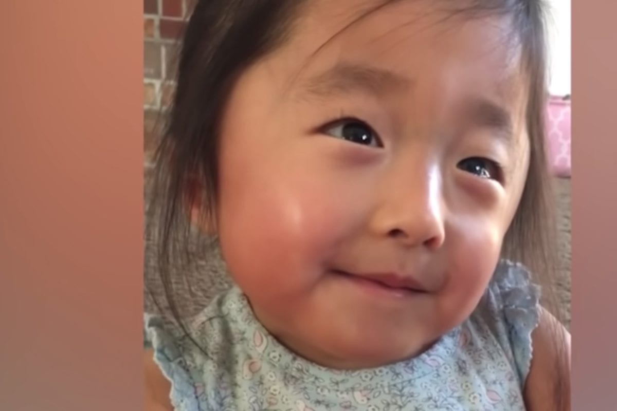 Viral Video of Little Girl Telling Adopted Mom About the Mom She Was Adopted