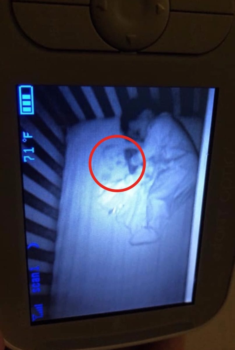 Mom Spots a Ghost Baby in Her Son's Crib, Eventually Solves a Hilarious Mystery | "I tried to ignore it, but it was really starting to creep me out. My husband was working that night, so I was even more freaked out."