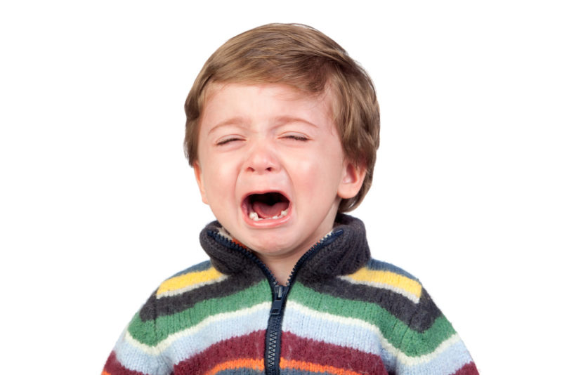 Toddler Crying Terrible Twos