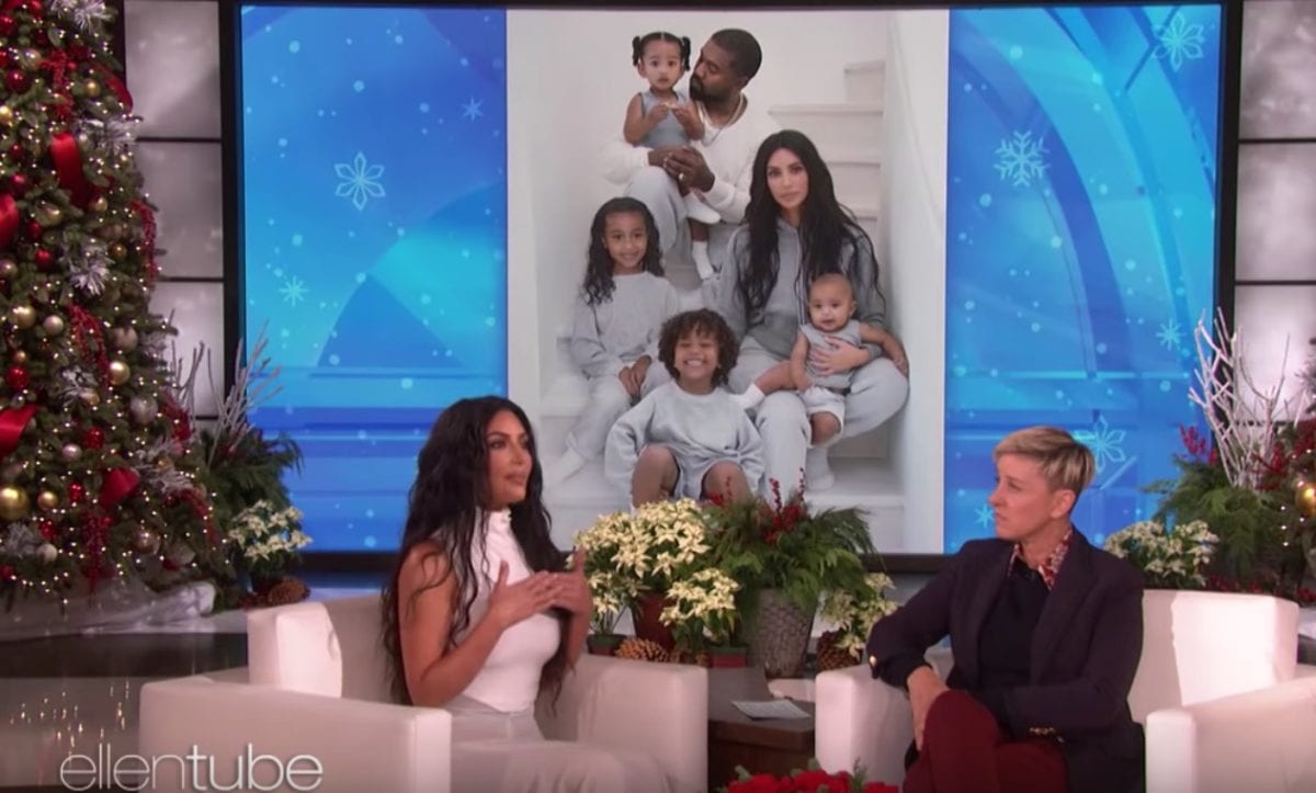 Kim Kardashian West Admits She Had to Photoshop Her Oldest Child North Into Their Family Christmas Card