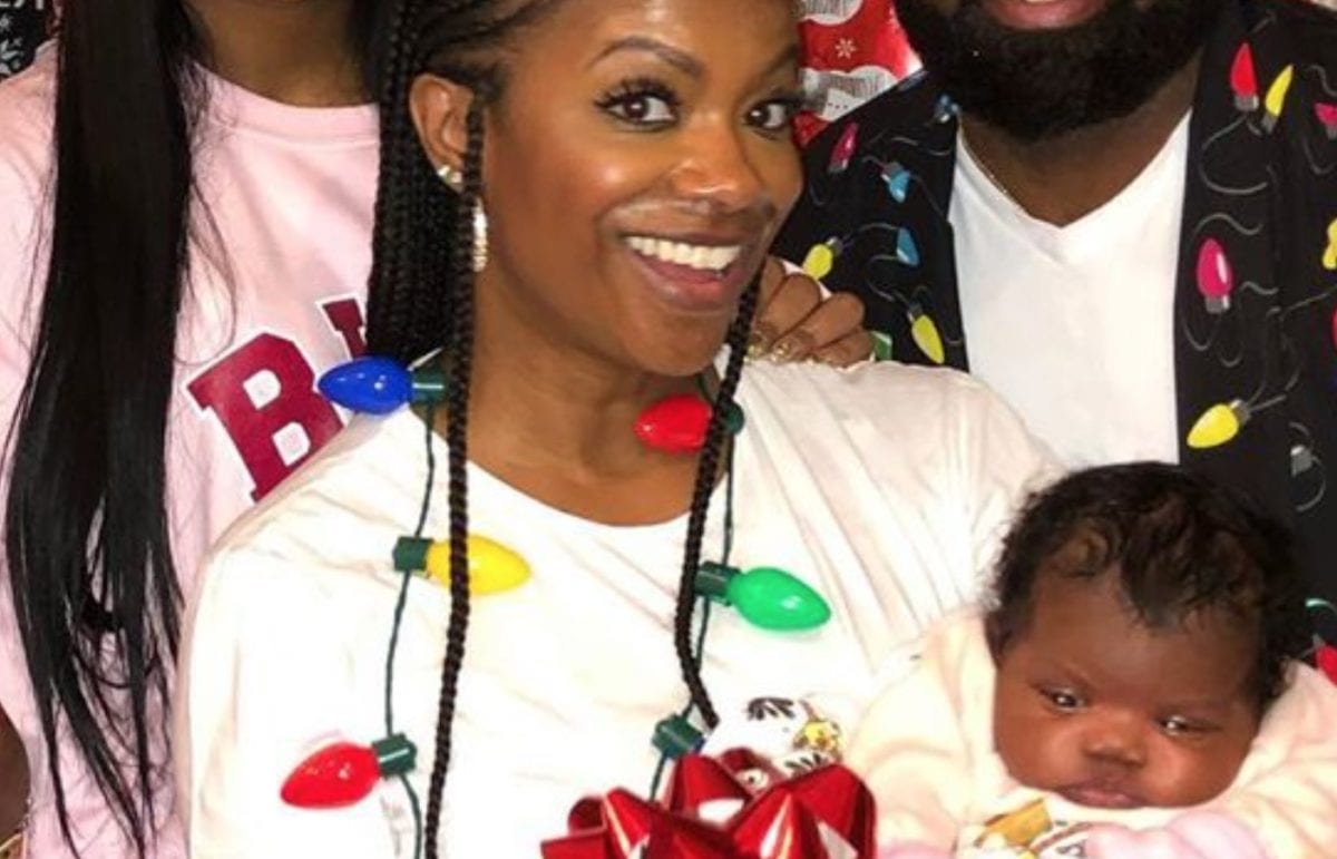 Kandi Burruss Shares First Face Photo of the Newest Member of Their Family, 1-Month-old Baby Girl, Blaze