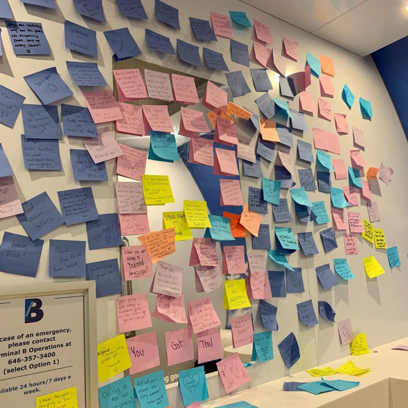 Audrey Gelman: Moms Cover Airport Lactation Rooms with Messages of Encouragement: 'What You Are Doing Is Beyond Amazing!'