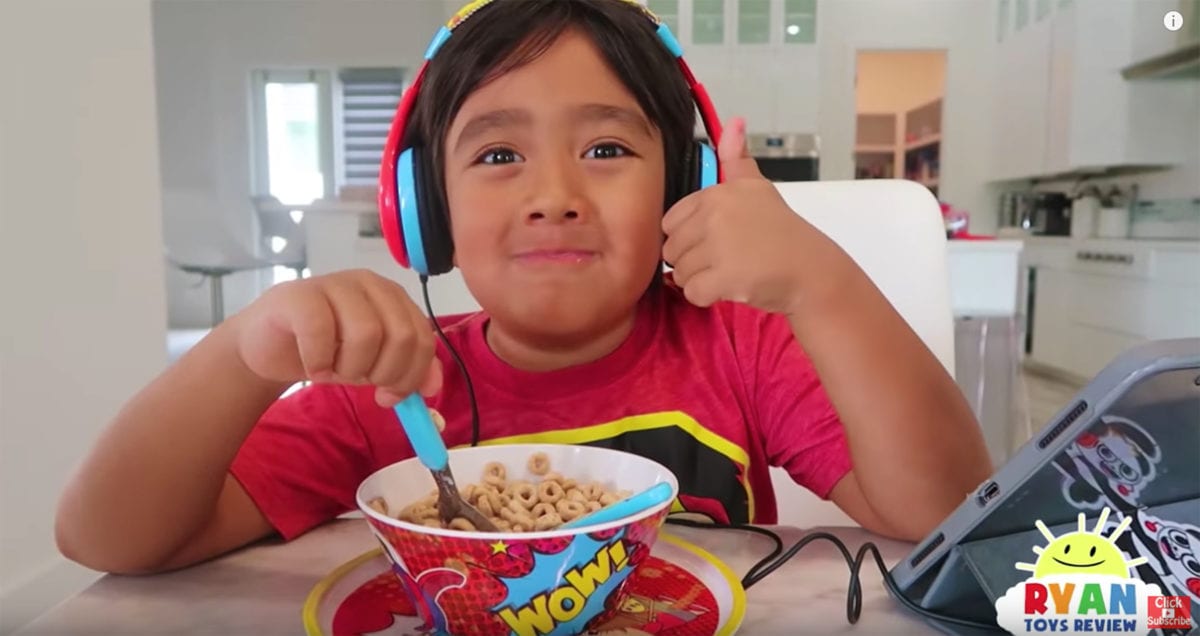 Ryan Kaji: This 8-Year-Old Made $26 Million (!) on YouTube Last Year, Making Him the Top Earner on the Platform (!!!)