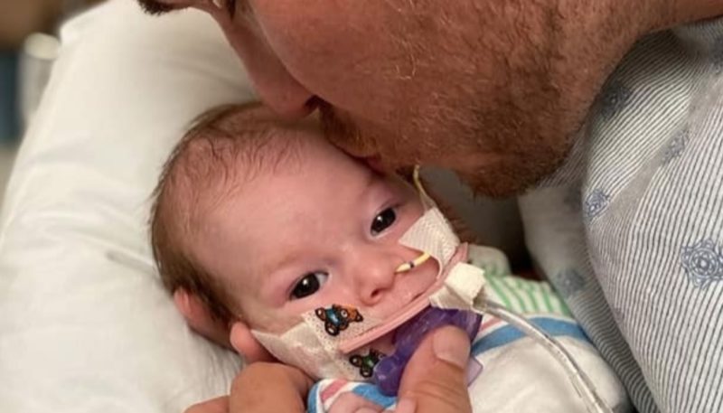 Video Shows Family Ringing the Bell That Signifies the End of Cancer Treatment After a 5-Month-Old Becomes a Cancer Survivor | Lillian “Lily” Grace is just five months old and has already overcome brain cancer.