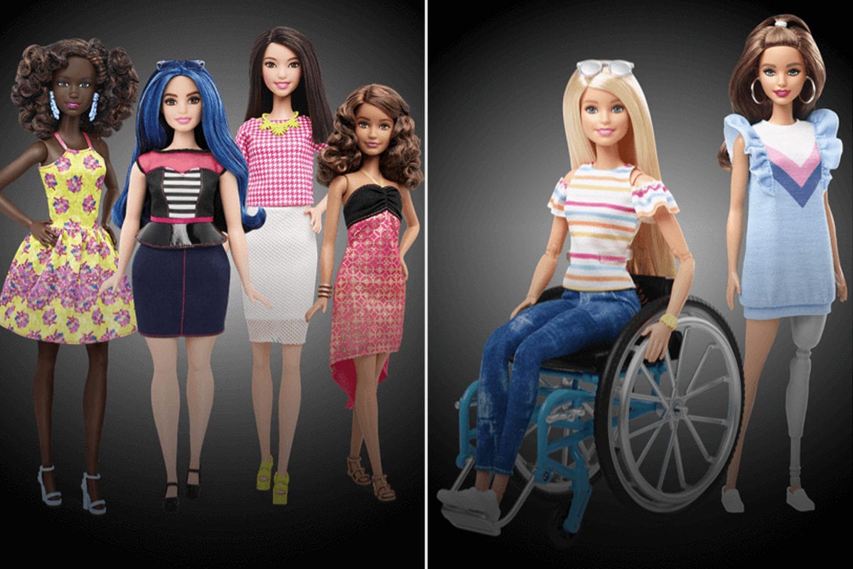 Mattel Launches the Most Diverse Line of Barbies Ever in Order to Better Reflect Today's World