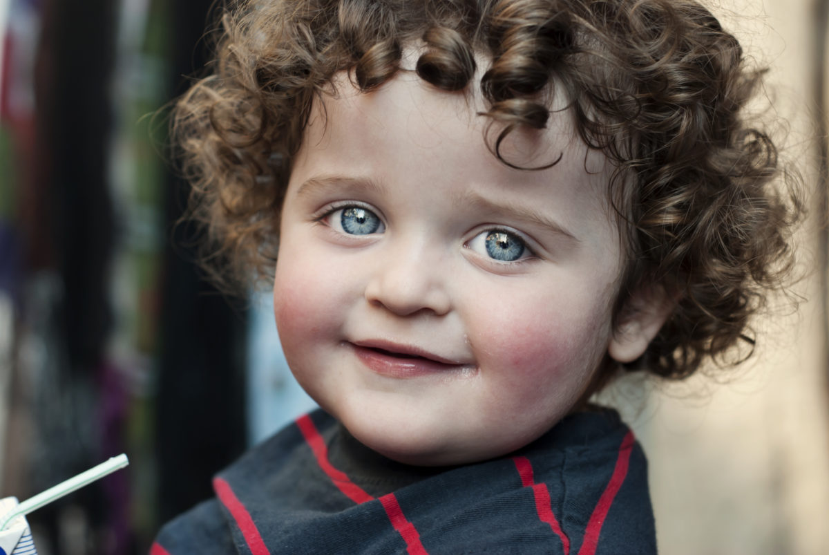 Curly Haired blue eyed toddler 30 Irish-Inspired Baby Names for Boys and Girls