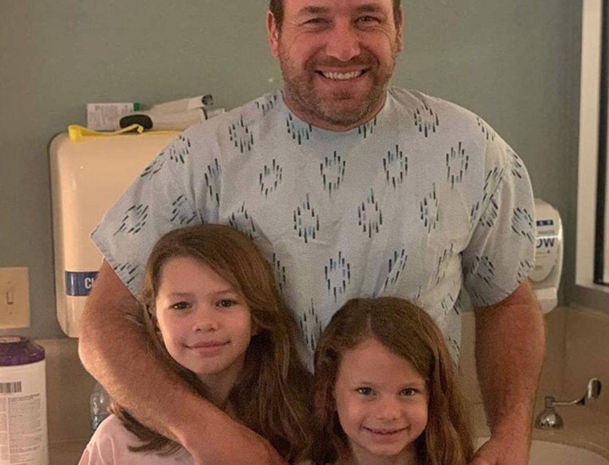 NASCAR's Ryan Newman Leaves Hospital Hand-In-Hand with His Young Daughters After Disastrous Daytona Crash