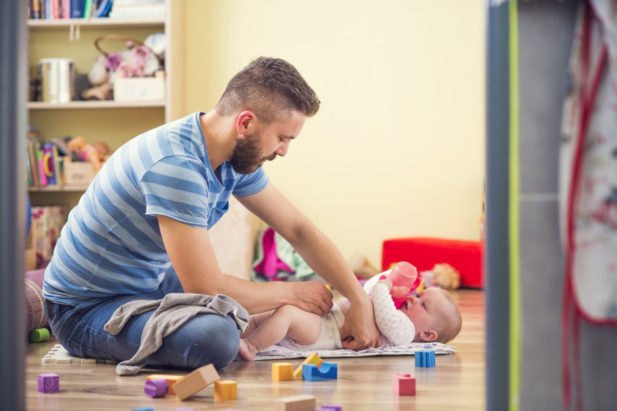 Is Dad Wrong for Using a Women's Restroom to Change a Baby?