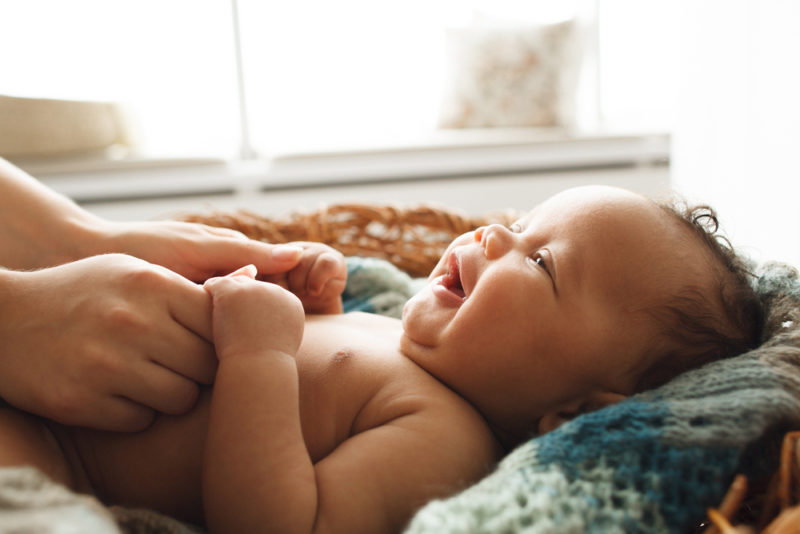 My 2-Month-Old Has A Head Full Of Hair And I Notice Dandruff? What Can I Do About It?