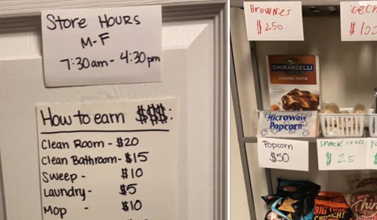 Mom Shares Her Genius Snack and Chore System She Put in Place For Her Son While She's Working From Home