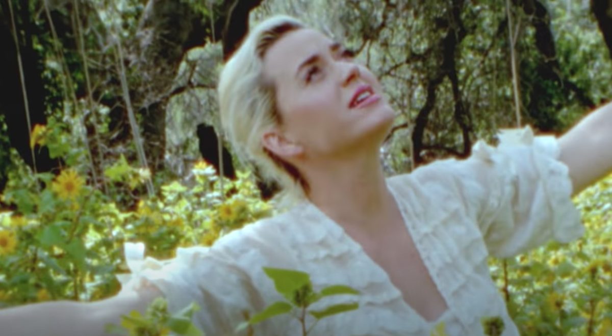 Katy Perry Gets Naked, Bares Baby Bump In Newest Music Video