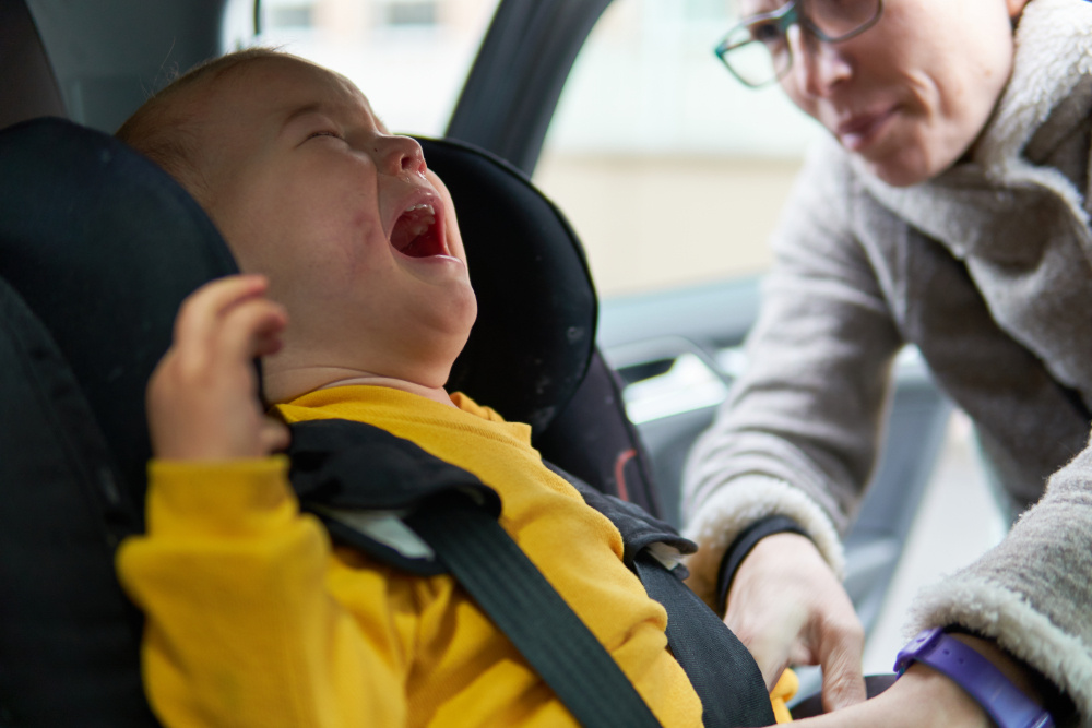 My 5-Month-Old Screams Every Time I Try to Put Him in the Car: Advice?