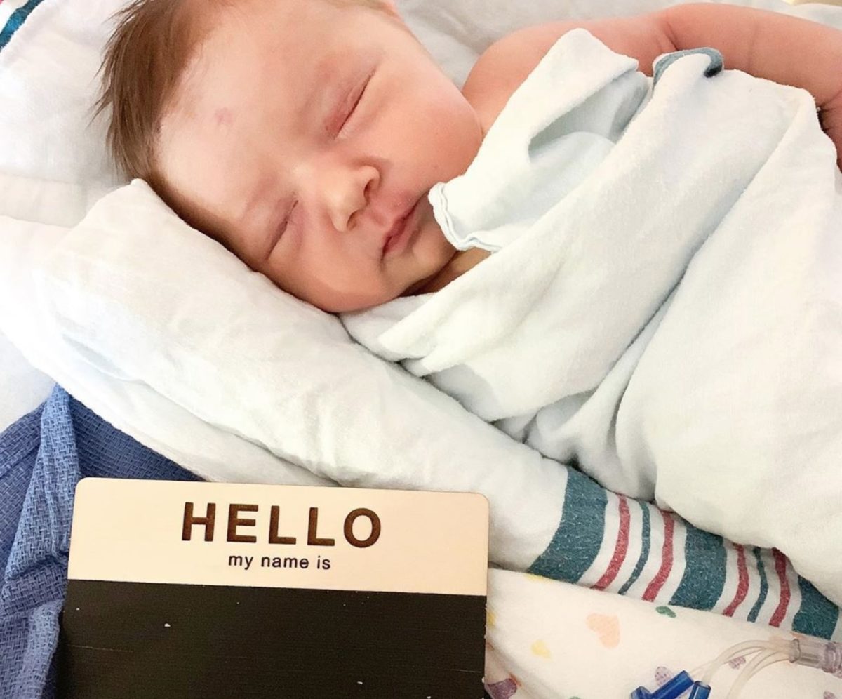 Phil and Alex Congelliere Reveal Baby's Name By Chicken Coop 