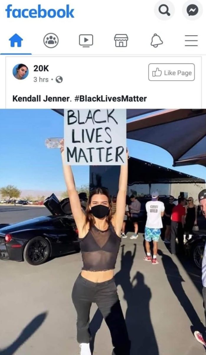 Kendall Jenner Addresses 'Photoshopped' BLM Picture 