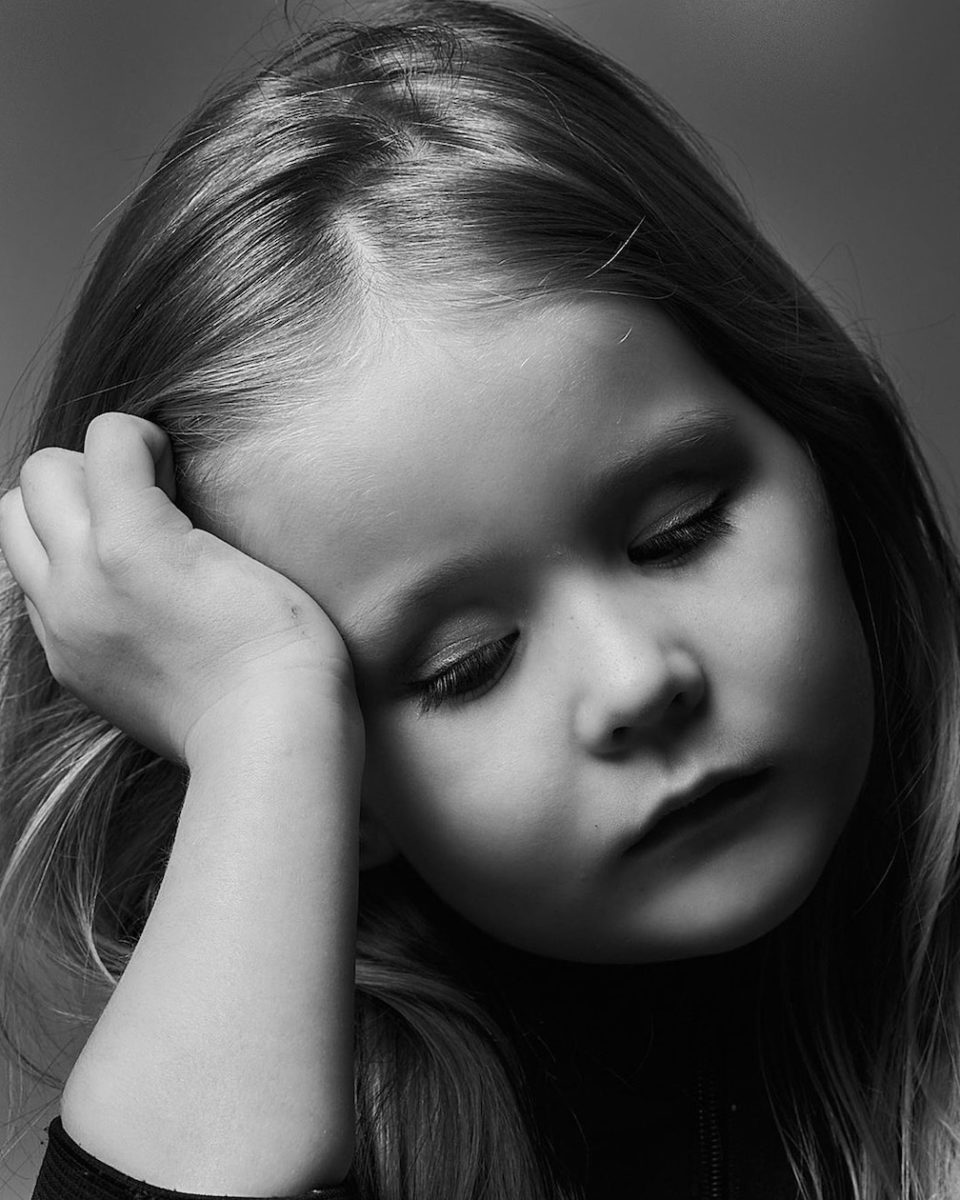 Professional Photographer and Her 5-Year-Old Daughter Recreate Iconic Album Covers in Quarantine | "We listen to music all the time. Lola saw an album cover on Alexa and started asking questions about it.”