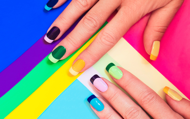 7 Nail Art Looks We'd Try If We Weren't Moms | As moms, we would love to fit in some extra self-care, but sometimes it just doesn’t seem possible. When it comes to getting your nails done, it makes sense that many moms choose simple nail lengths, colors, and designs so they don’t get damaged during playtime and when you’re trying to keep the house clean.