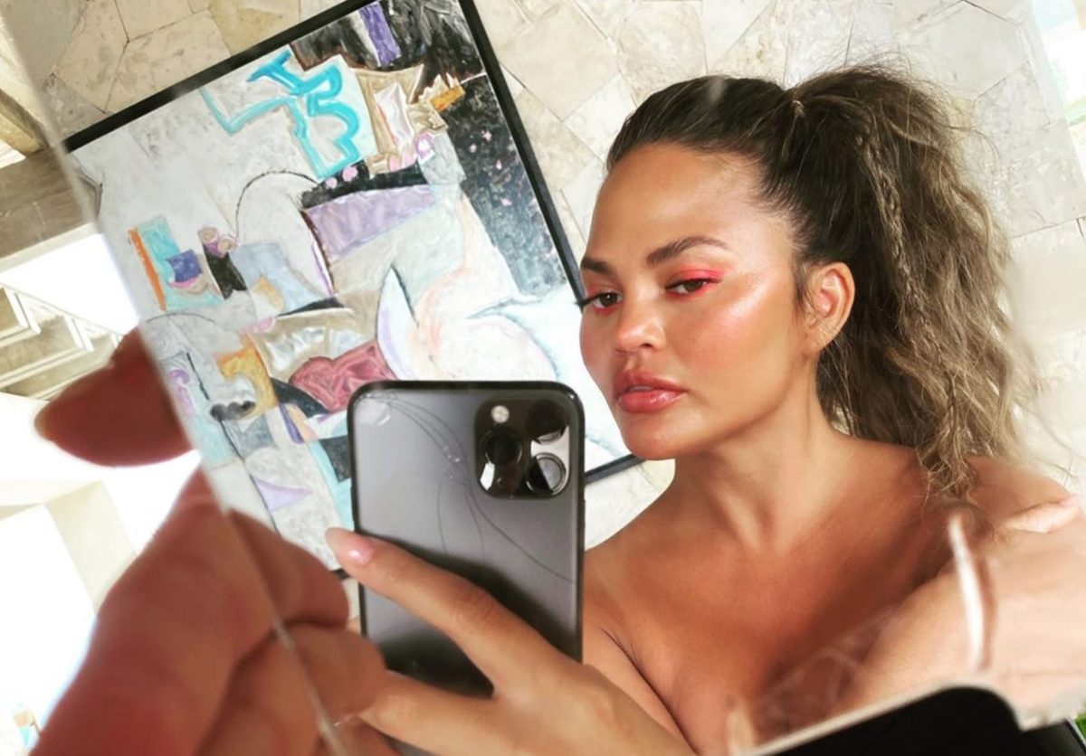 Chrissy Teigen Claps Back Over Boobs, Losing Weight & Cancer