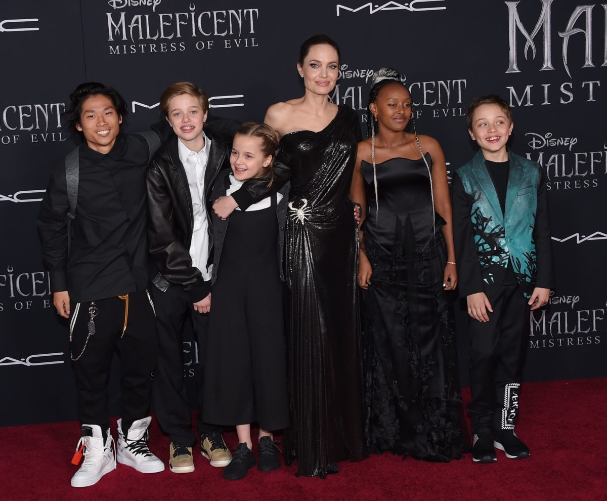 Angelina Jolie Says She's Loving The 'Chaos' With Her 6 Kids