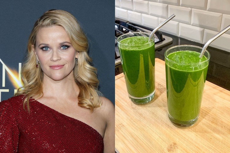 Reese Witherspoon Drinks This Healthy Green Smoothie Every Day