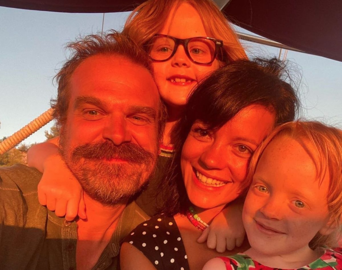 David Harbour And Lily Allen Married By The King Of Rock And Roll Himself | David Harbour and Lily Allen are married and by the king of rock and roll himself!