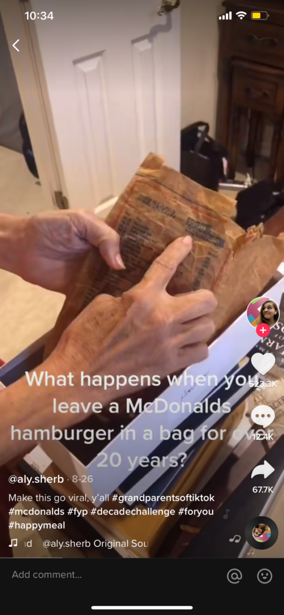 This Woman Has Kept a McDonald's Meal in a Shoebox in Her Closet for More than 24 Years, And... OMG! / Viral TikTok Video