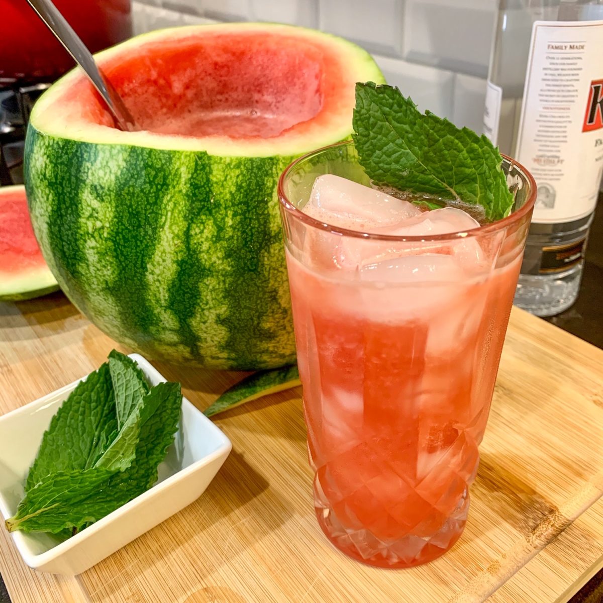 Amy Schumer’s Watermelon Vodka Punch Bowl Is Festive With Only 3 Simple Ingredients