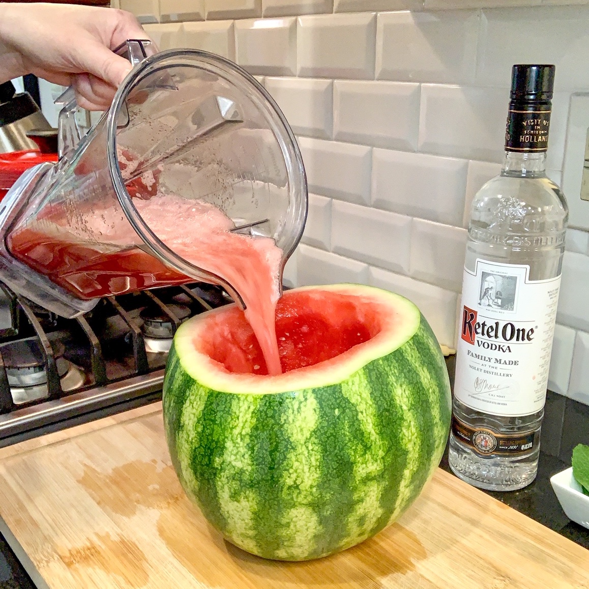 Amy Schumer’s Watermelon Vodka Punch Bowl Is Festive With Only 3 Simple Ingredients