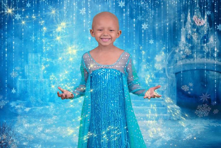 5-Year-Old with Cancer Gets Dreamy Disney Princess Photo Shoot