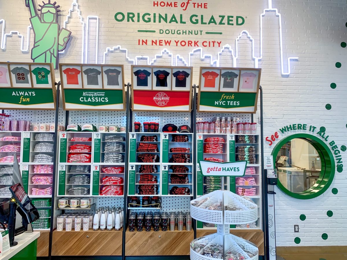 Krispy Kreme Times Square Doughnut Destination Merchandise