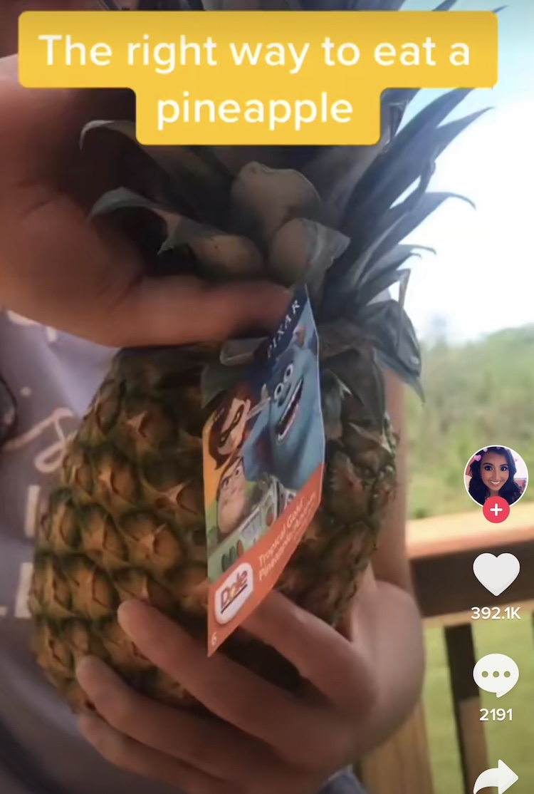 We Tried the No-Knife Pineapple Hack from TikTok That Promises Easy Eating: Here's Our Verdict | While scrolling through TikTok, I kept seeing a no-knife pineapple hack that made me think I’ve been eating pineapple all wrong.