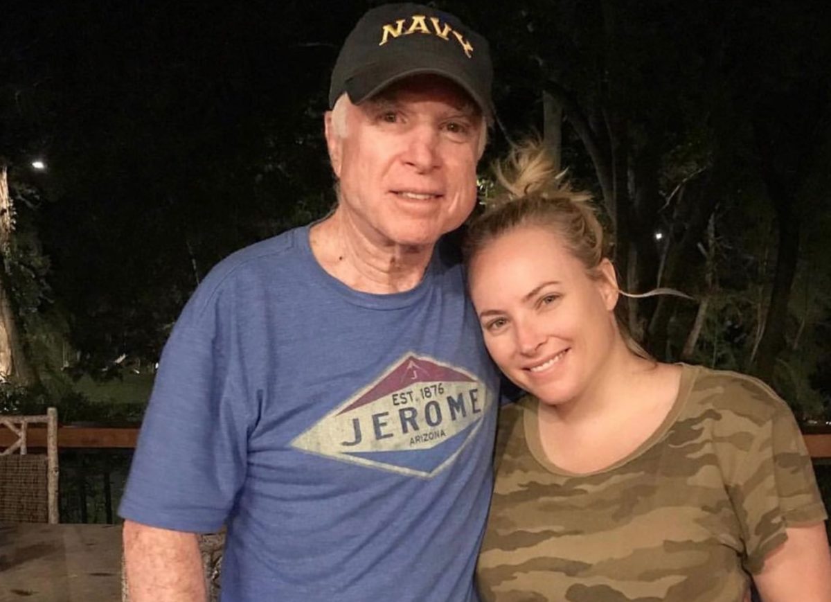 Meghan McCain On Father John McCain And 'Motherhood Euphoria' | Meghan McCain credits her father when it comes to her motherhood "euphoria."