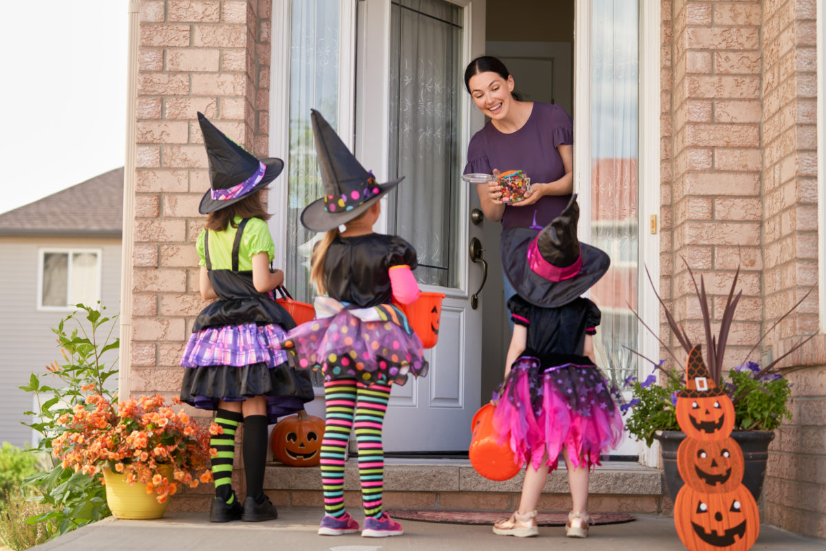 Here's How the CDC Says You Can Have a Safe Halloween and Other Creative Trick or Treat Hacks That May Have You Feeling Normal | The map allows parents to "establish the Covid risk level in your community."