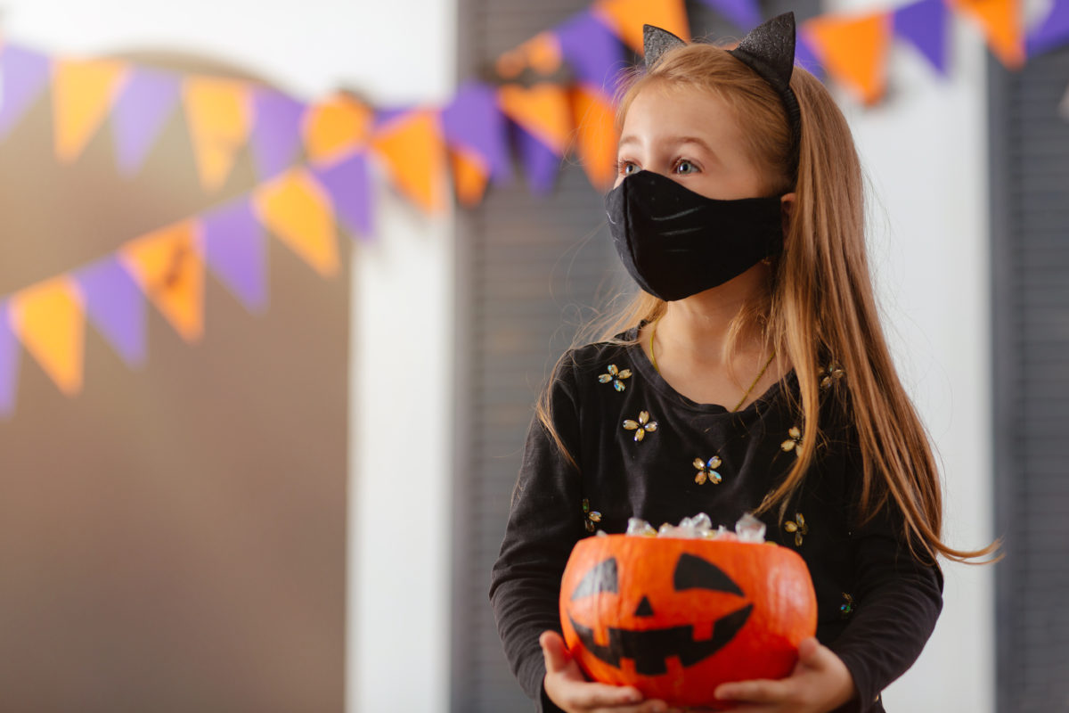 Here's How the CDC Says You Can Have a Safe Halloween and Other Creative Trick or Treat Hacks That May Have You Feeling Normal | The map allows parents to "establish the Covid risk level in your community."