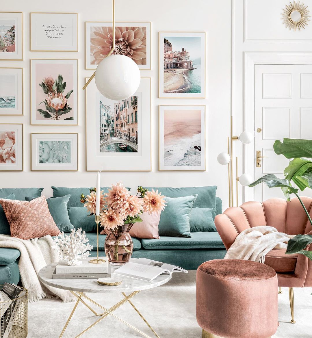 15 Picture-Perfect Gallery Walls That Inspire Us to Buy and Hang Some Art