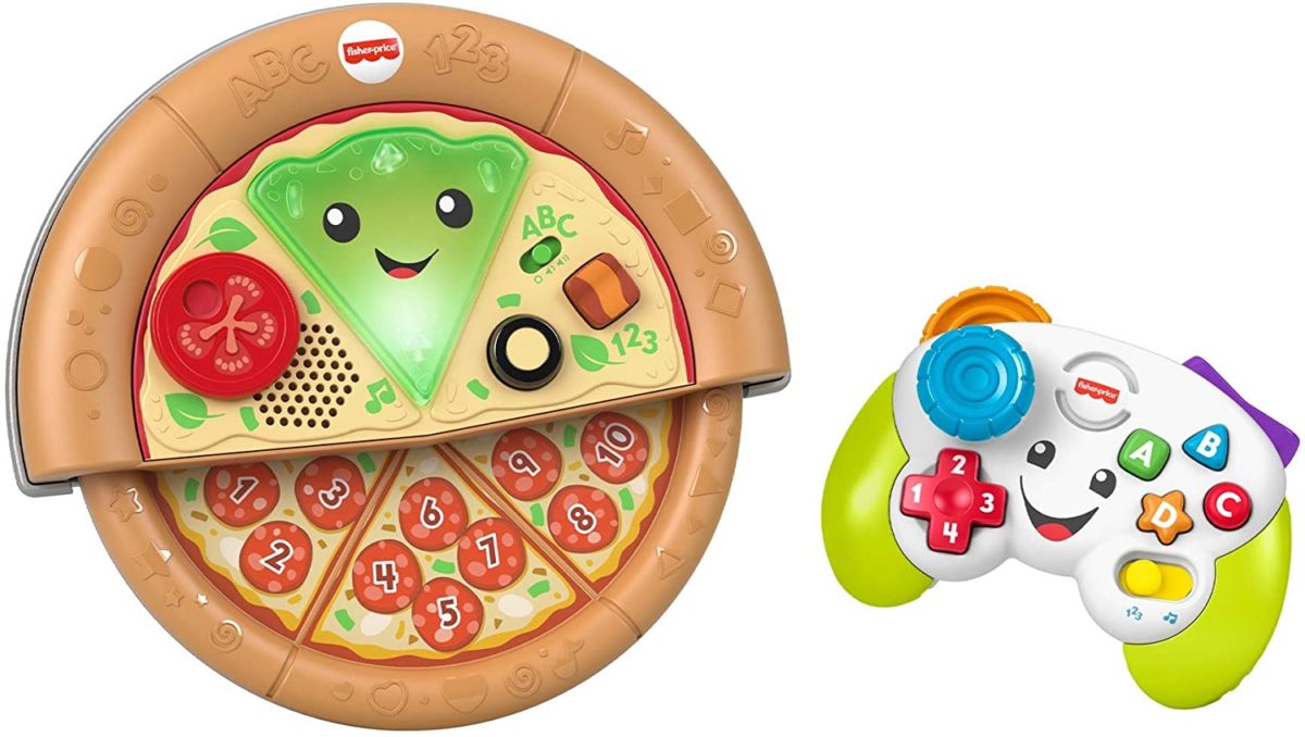 Fisher-Price Laugh and Learn Game and Pizza Party Gift Set