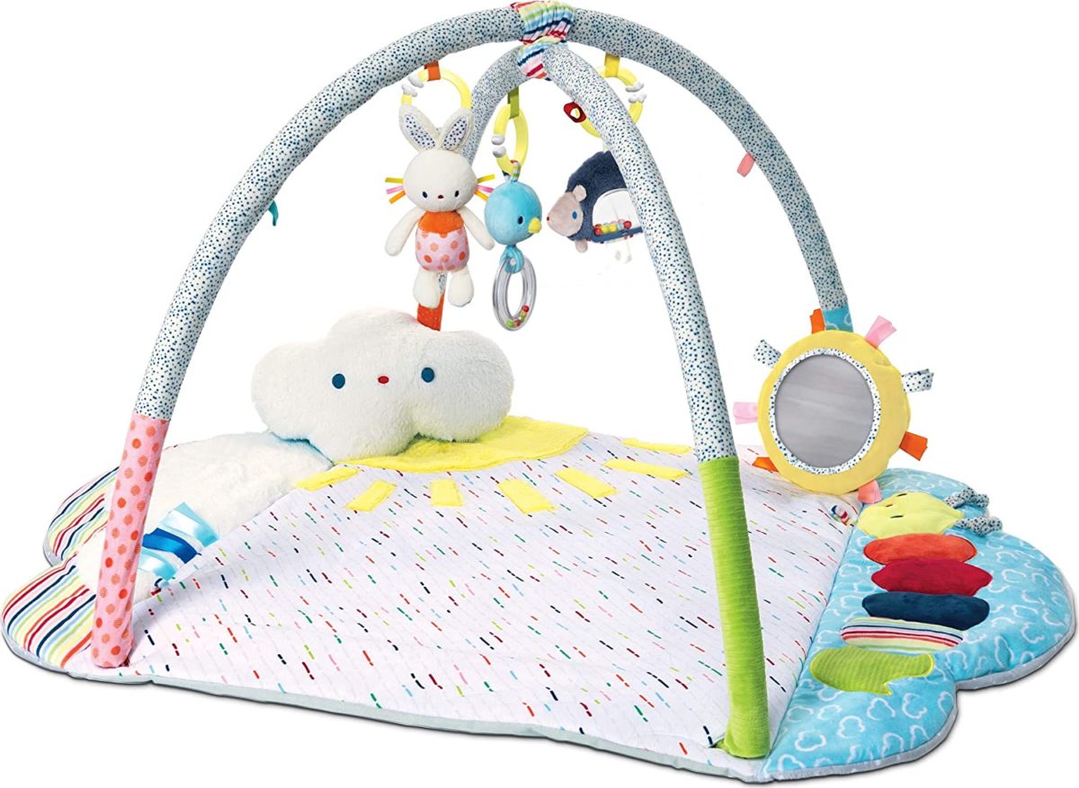 GUND Baby Tinkle Crinkle & Friends Arch Activity Gym Playmat Sensory Stimulating Plush