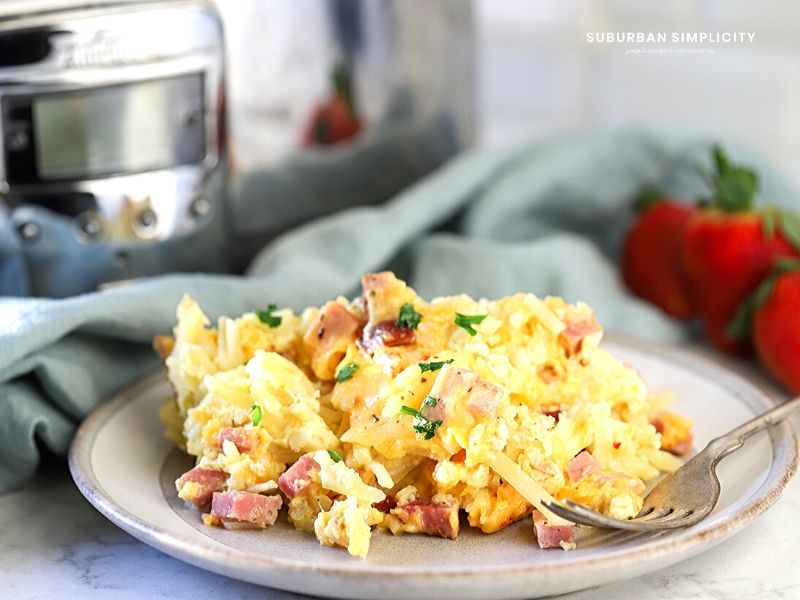 Slow Cooker Egg Casserole