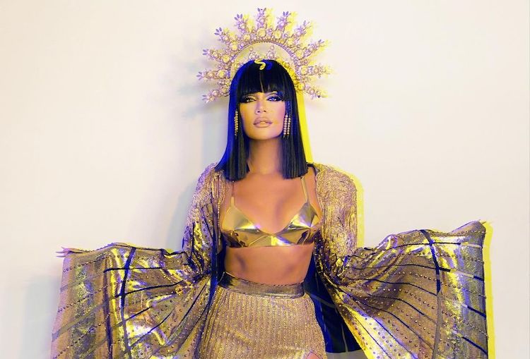 Khloé Kardashian Claps Back When Fan Speculates that She's Pregnant | It seems the world loves to stir up Kardashian pregnancy rumors. The latest speculation comes after Khloé posted photos of her dressed as Cleopatra on Halloween.