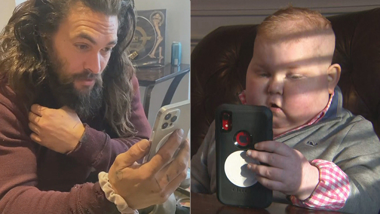 Jason Momoa Surprises Boy with Terminal Cancer