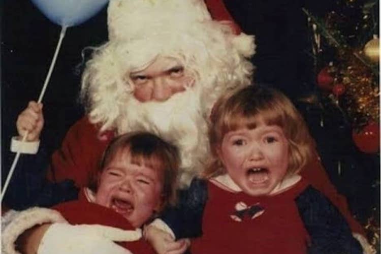 25 Scary Santas and the Children They Traumatized