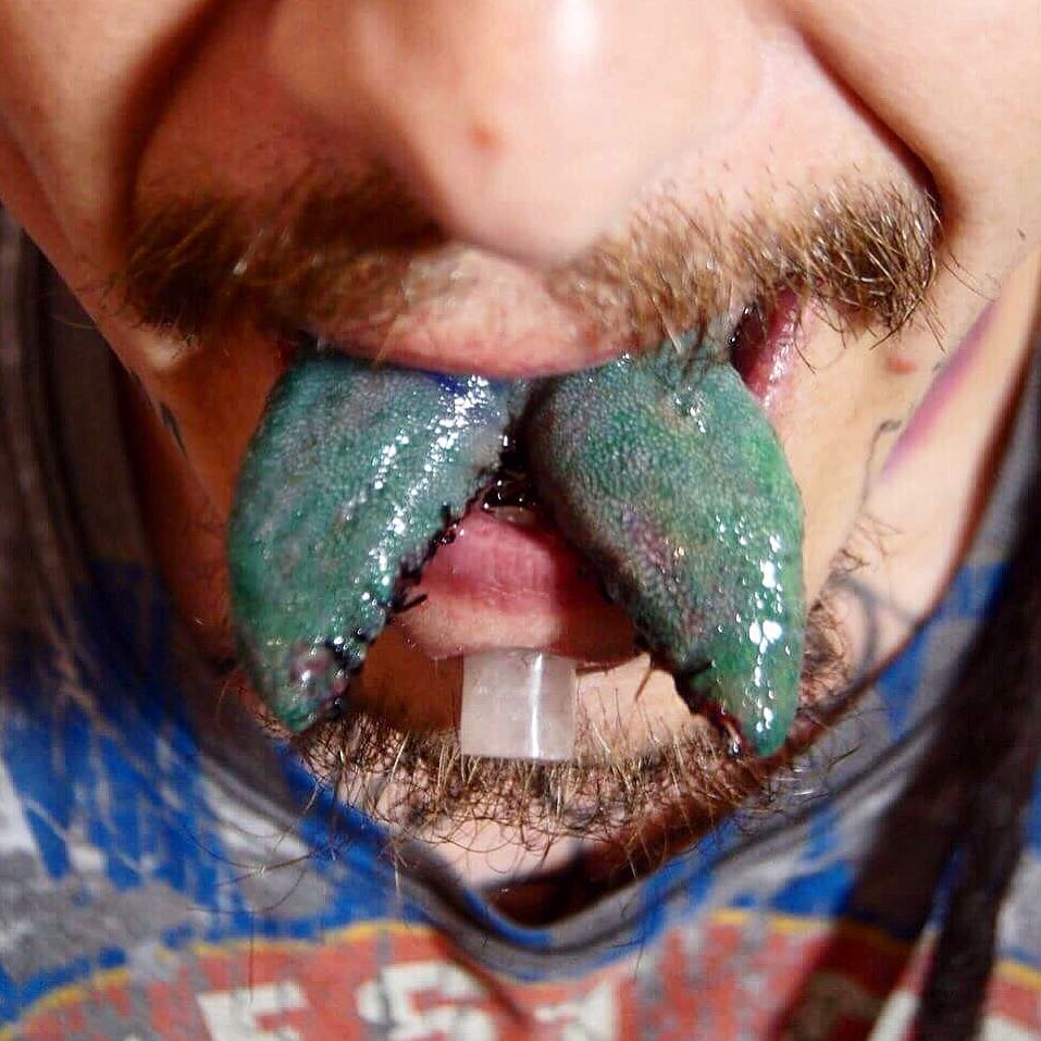 25 Real Tongue Tattoos That We Don't Have a Taste For