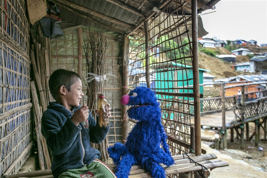 Sesame Street Adds New Characters to Address Rohingya Refugee Crisis