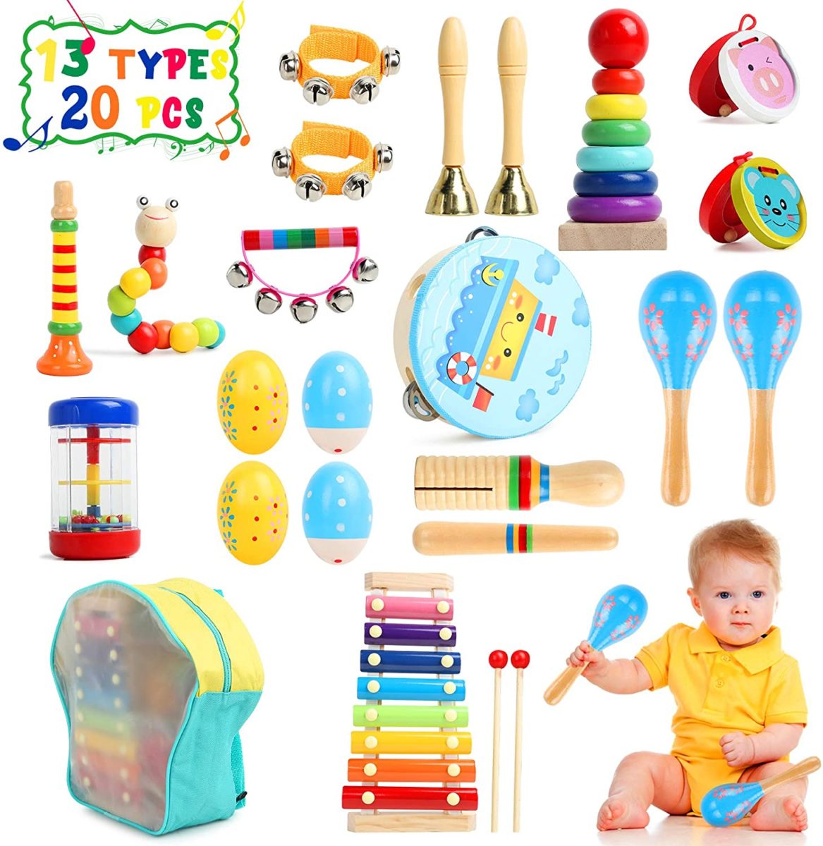 Toys for Babies: Here Are 35 Gifts That Help With a Baby's Early Development | In this list, you will find 35 toys that any baby would love.