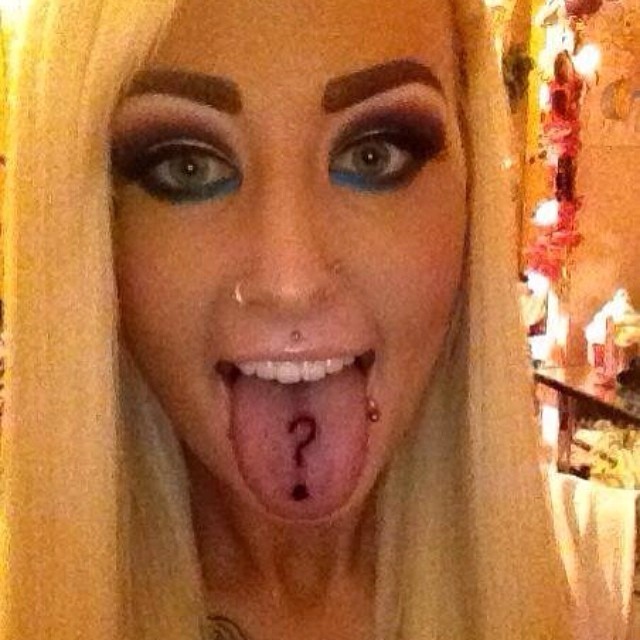 25 Real Tongue Tattoos That We Don't Have a Taste For